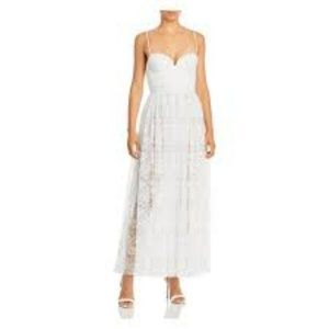 NWT Sau Lee Selena Dress Size 4 from BHLDN/Anthro/Revolve -Ivory